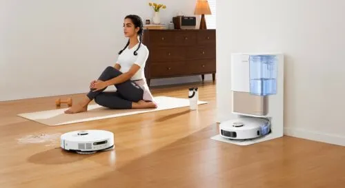 Новый флагманский пылесос Dreame отдают со скидкой 15 тысяч рублей. Он умеет мыть полы, сушить тряпки и сливать грязную воду