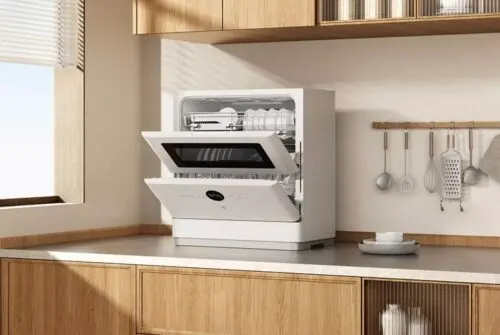 У Xiaomi вышла посудомоечная машина для маленьких квартир. Девайс можно разместить прямо на столе