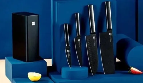 Нашли идеальный набор ножей Xiaomi. Чёрные матовые лезвия и премиальное качество за гроши