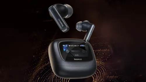 «Просто идеальны». Смотрите, что умеют наушники Baseus Bowie M2s Ultra с экраном на кейсе