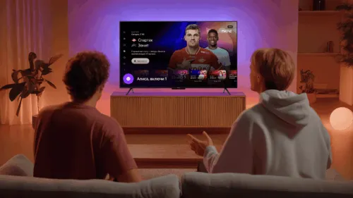 Яндекс выпустил первый телевизор с экраном MiniLED. Он улучшает картинку с помощью ИИ и управляет умным домом