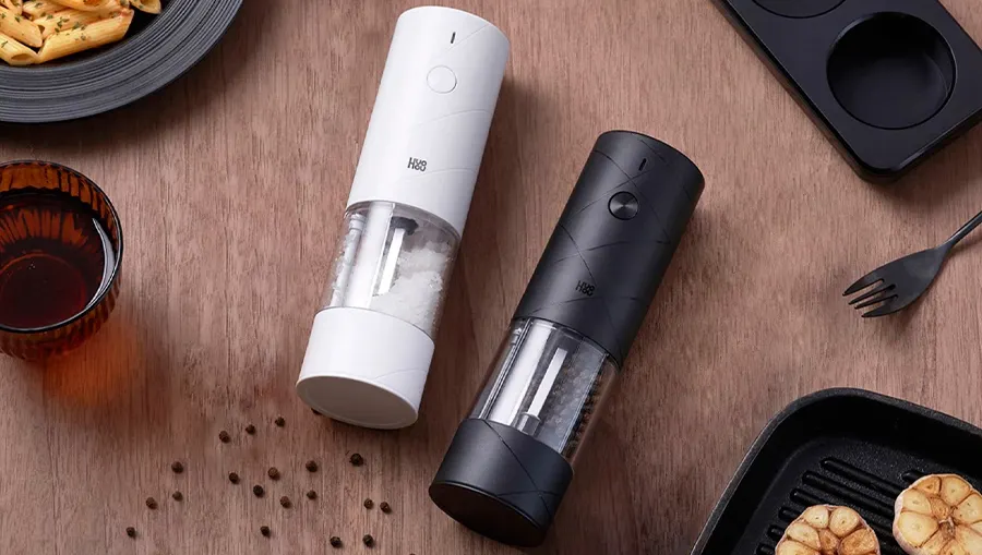 Нашли стильный набор электрических мельниц для специй от Xiaomi. Стоит копейки, но выглядит дорого